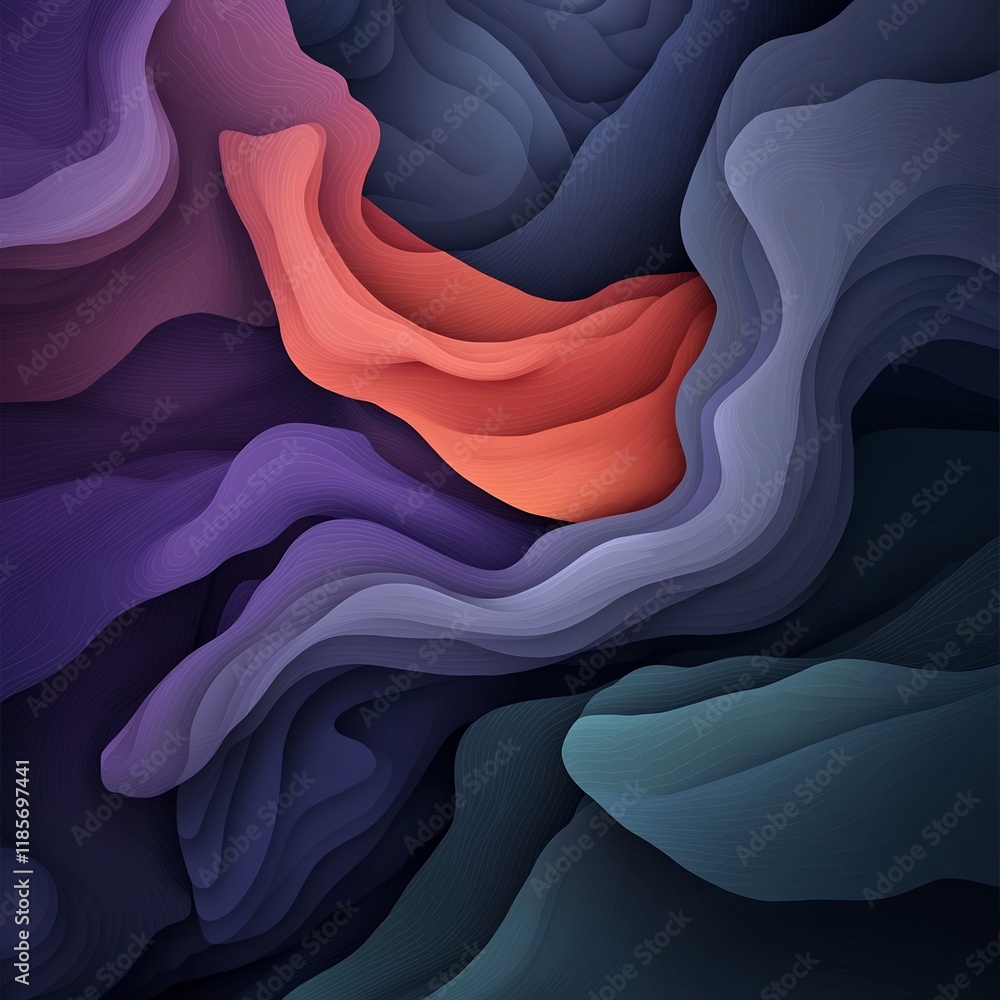 Poster captivating topographic rainfall map showcasing detailed meteorological data representation with com