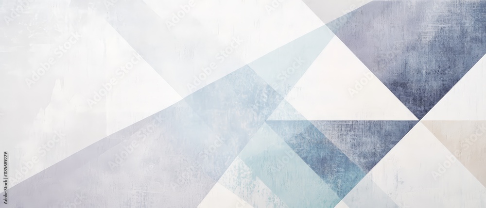Poster geometric abstract background with soft tones and light gradients, ideal for modern design projects,
