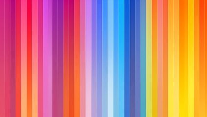 Vibrant Vertical Stripes: A mesmerizing abstract backdrop of vertical stripes, each a different hue of the rainbow, radiating energy and positivity.  