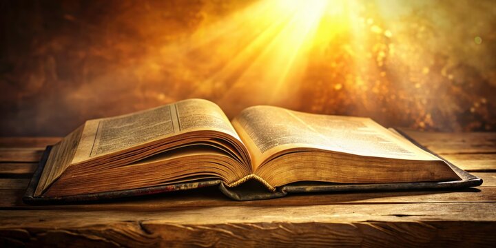 Experience God's Word.  A beautiful Bible cover design featuring religious art and inspiring scripture.