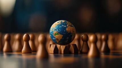 Global Strategy: A Miniature World on a Game Board