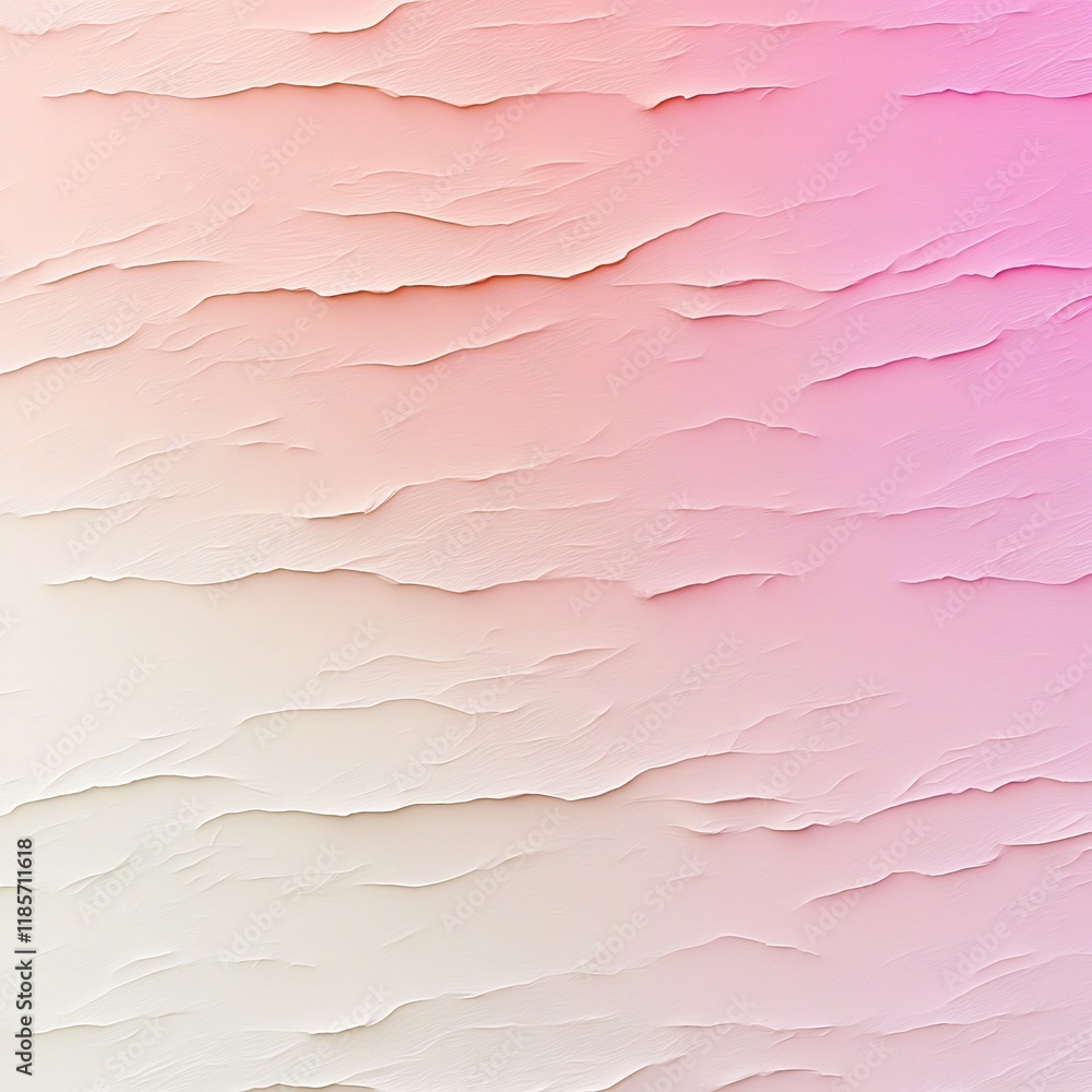 Aufkleber pastel gradient background with pink to beige color transition textured noise overlay minimalist con