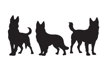  Stylish Dog Illustration ,Vector Art for Commercial Usefor Digital and Print Media