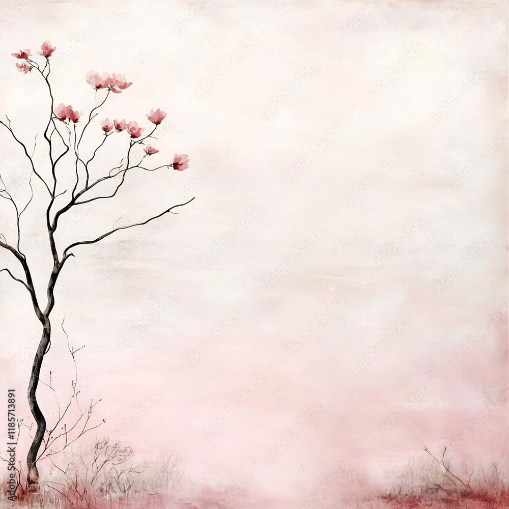 Aufkleber soothing pastel gradient scene with a soft smooth color blend and gentle textural noise creating a m
