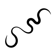Obraz premium Wavy, fluid pattern with organic shapes. Groovy doodle liquid design. Liquid, organic blobs, y2k style squiggles, Bold scribbles, lines. Black fluid graphic design element. vector