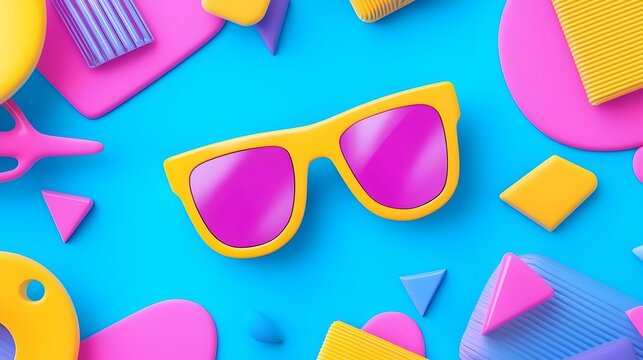 Nostalgic Hip Hop Vibes, vibrant 90s fashion, bold accessories, colorful streetwear, energetic urban atmosphere, expressive style, youthful exuberance