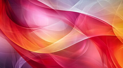 Abstract colorful swirling wave background.