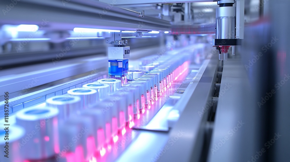 Poster automated liquid handling system in a modern laboratory