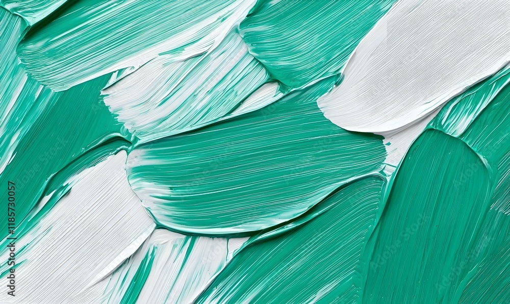 Poster vibrant abstract oil painting, dynamic layers of color and texture create an engaging visual experie
