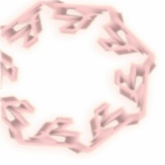 Abstract Background with pink floral flower geometric