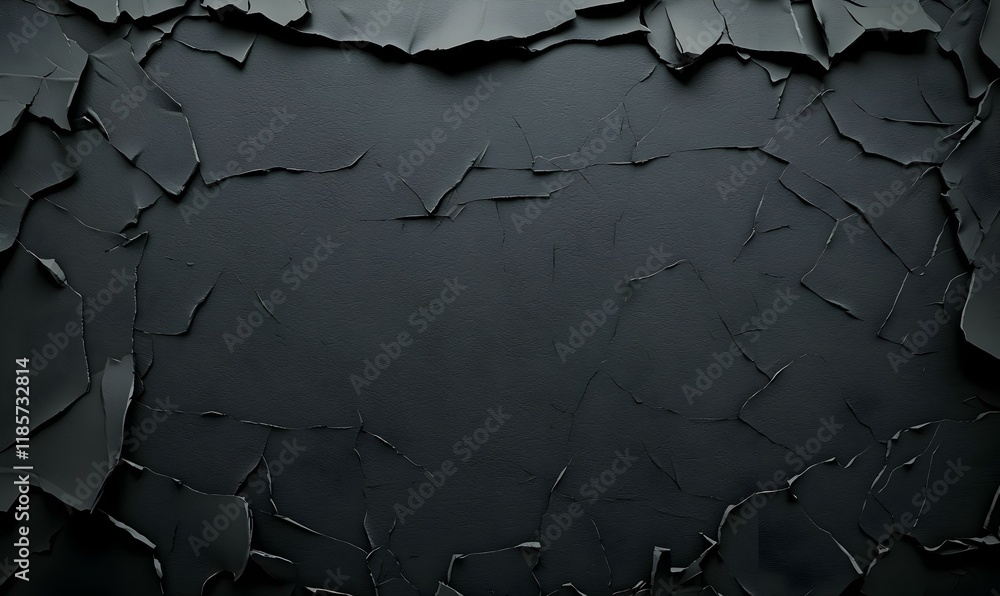 Poster torn textures with metallic accent, a striking blend of rugged surfaces and shiny details, creating 