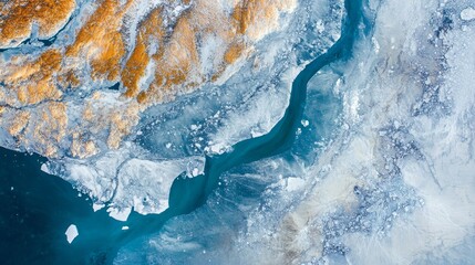 Dramatic retreat of glaciers and icebergs in the greenland sea amid arctic climate change