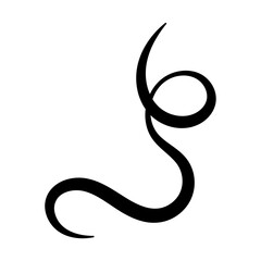 Liquid abstract organic blob shapes. Black wavy bubbles and drops in trendy y2k style. groovy doodle wavy stripes, squiggles. Black fluid graphic design element. vector illustration