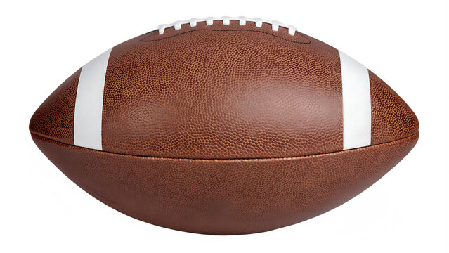 recommend clip art: American football ball isolated on white background PNG.AI GENERATED