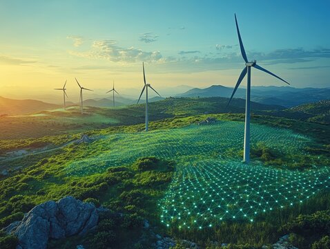 Digital Overlays on Renewable Energy Landscape