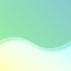 シンプルなウェーブの背景イラスト