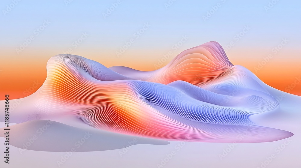 Poster captivating intricate fluid rainfall pattern map with topographic visualization of weather dynamic l
