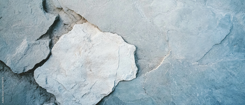 Poster rustic light stone wall texture with rough ancient appearance for creative projects
