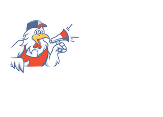 Rooster Mascot 