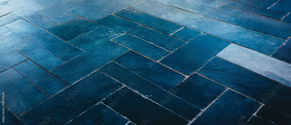 Aufkleber classic herringbone pattern with subtle texture in timeless hues