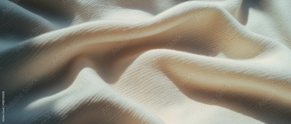 Poster elegant subtle linen texture conveying softness and natural elegance in a woven pattern