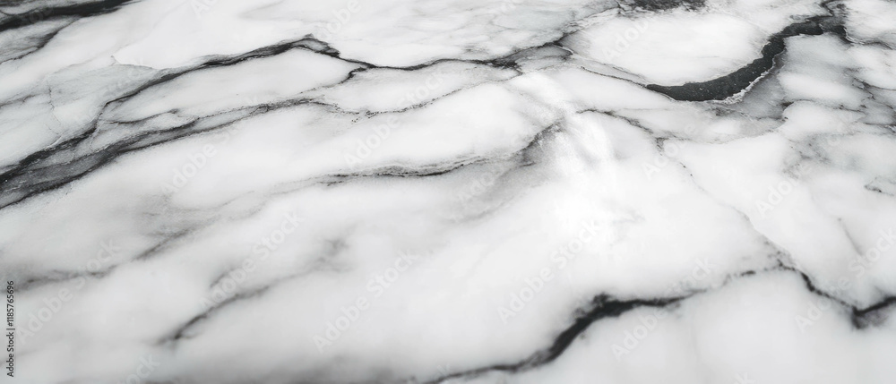 Aufkleber elegant white and gray marble texture with subtle patterns and smooth finish