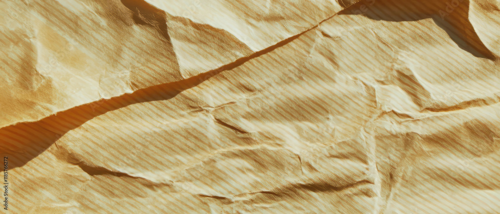 Poster elegant note background with subtle stripes and crumpled texture for creative designs