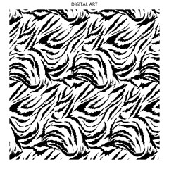 beautiful digital pattern and textile design digital print