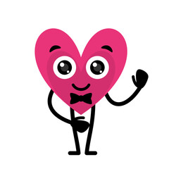 Heart Emoji Illustration