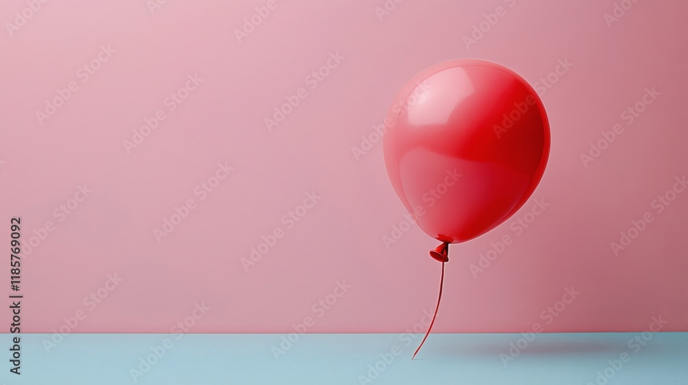 Poster Concept of achieving personal success with clear and actionable goals Stock Photo with side copy space.