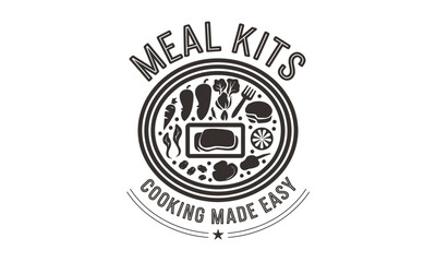 Meal kit Vector graphic