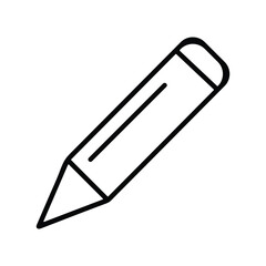 Pencil icon vector. Edit icon symbol vector illustration. 