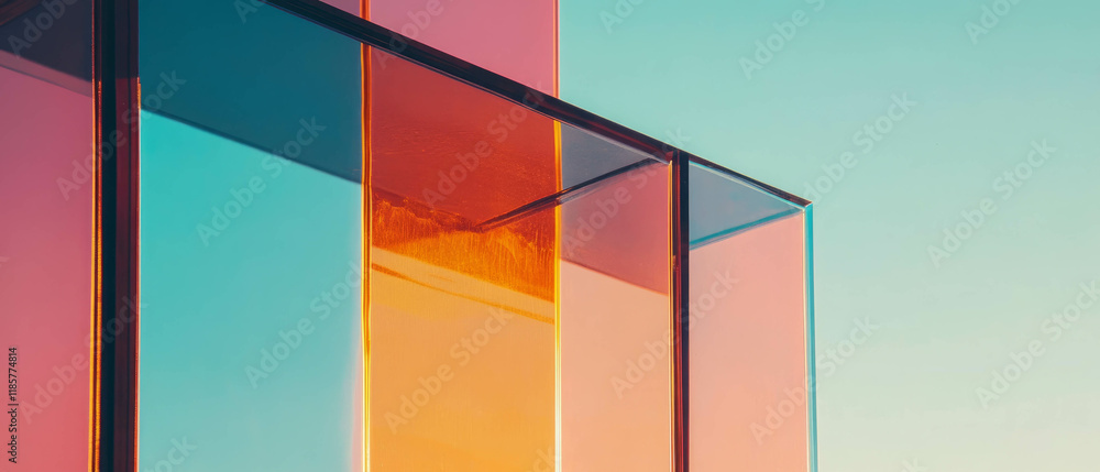 Poster minimalist wallpaper design featuring thin intersecting lines with a clean and elegant aesthetic
