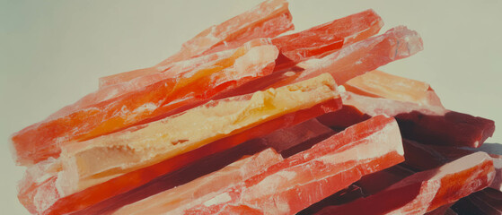 Healthy vegetable sticks with creamy hummus as a fresh snack option for any time