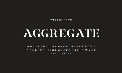 Luxury wedding alphabet letters font with tails. Typography elegant classic serif fonts and number decorative vintage retro concept for logo branding. vector illustration