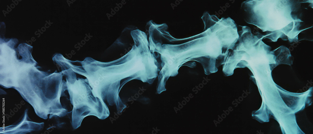 Aufkleber mottled and uneven x-ray texture showcasing organic and unpredictable patterns