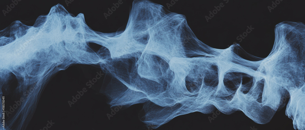 Poster Captivating contrast of sharp x-ray texture showcasing detailed skeletal structure