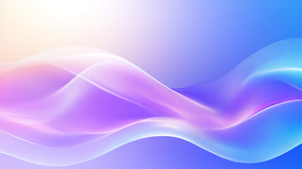 Abstract Purple and Blue Wave Background