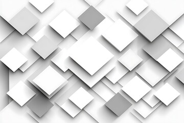 Abstract gray white squares pattern background design