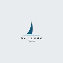 sail logo vector illustration design