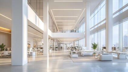 Fototapeta premium Modern Office Interior Design