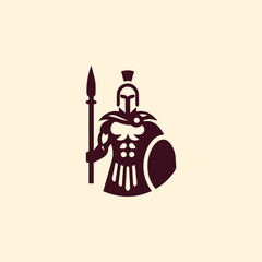 Iconic gladiator logo