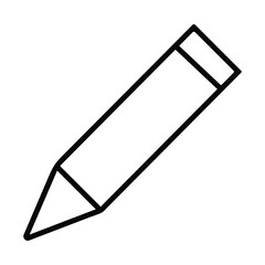  Pencil icon vector.  Edit icon symbol vector illustration.