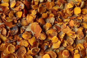 Dry Curcuma for Healthy Drinks