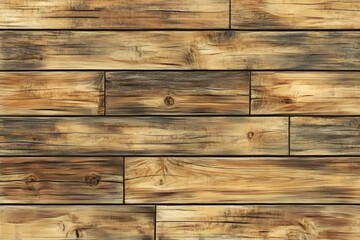 Naklejka premium Rustic reclaimed wood planks, textured surface, interior wall background, design element
