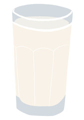 Glass Milk Cartoon | Breakfast Cartoon