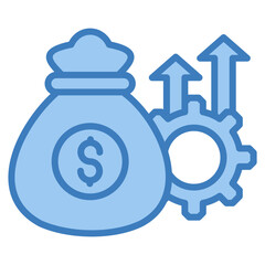 Expense Tracking Icon Element For Design