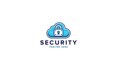Fototapeta premium Professional Artificial Intelligence Protection Shield Security Logo Design Vector Template, Digital Safety Emblems