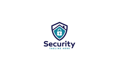 Professional Artificial Intelligence Protection Shield Security Logo Design Vector Template, Digital Safety Emblems