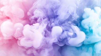 Fototapeta premium Abstract Pastel Ink Swirls Dreamy Background Texture